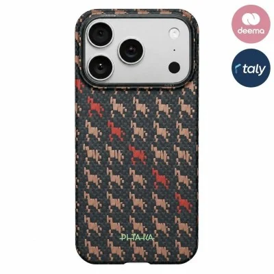 Pitaka Happiness Rides Ultra-Slim Case For Iphone 17 Pro - Ebon Kylin